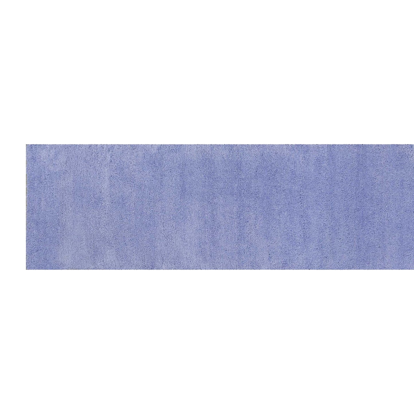 8' Purple Hand Woven Runner Rug
