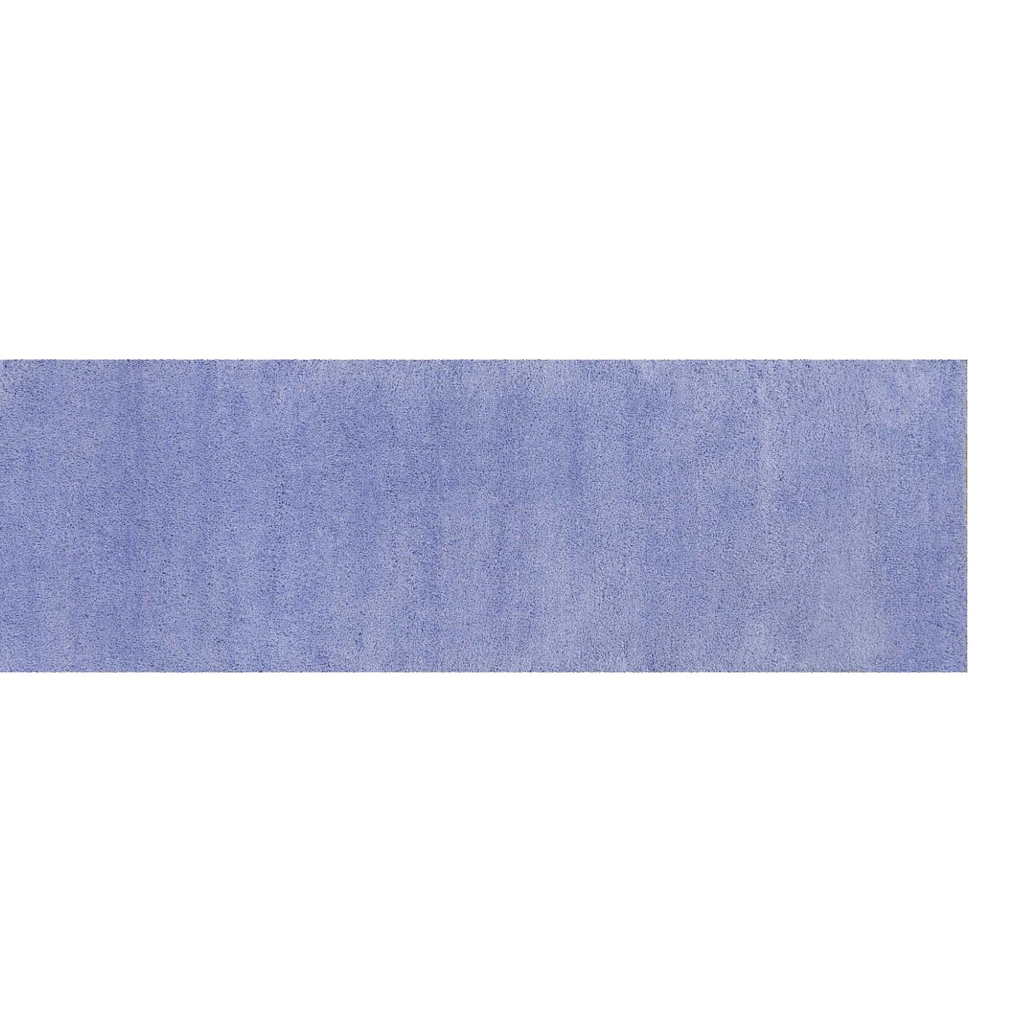 8' Purple Hand Woven Runner Rug