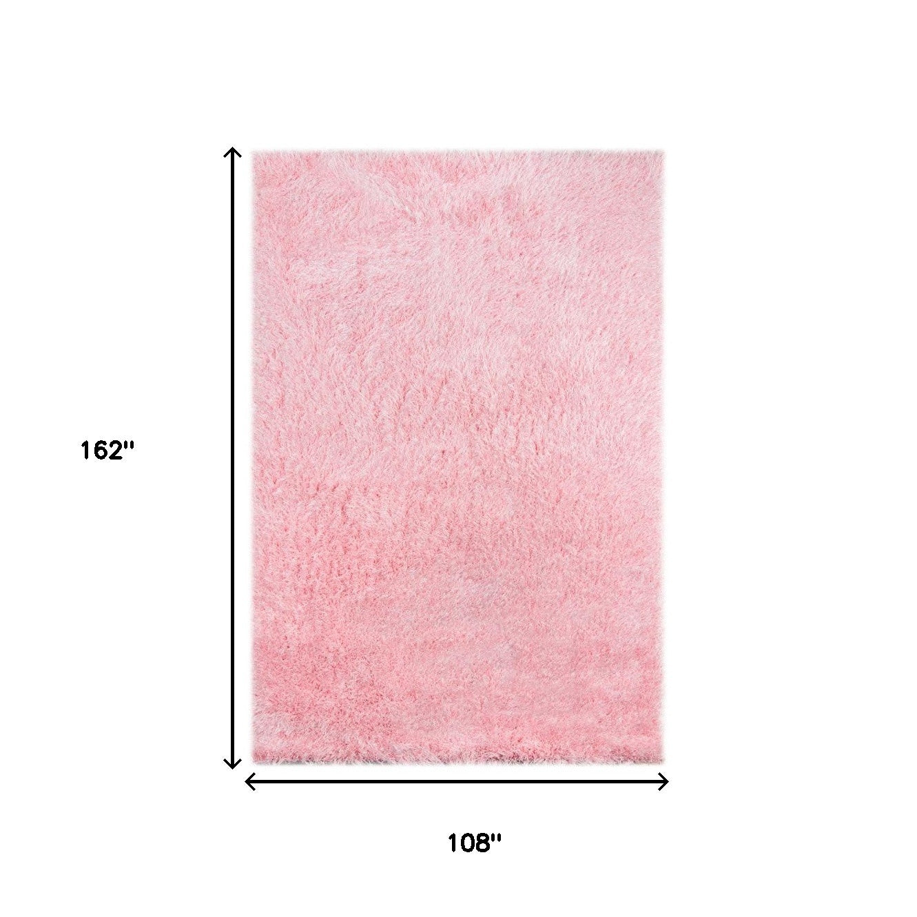 9' X 14' Pink Area Rug