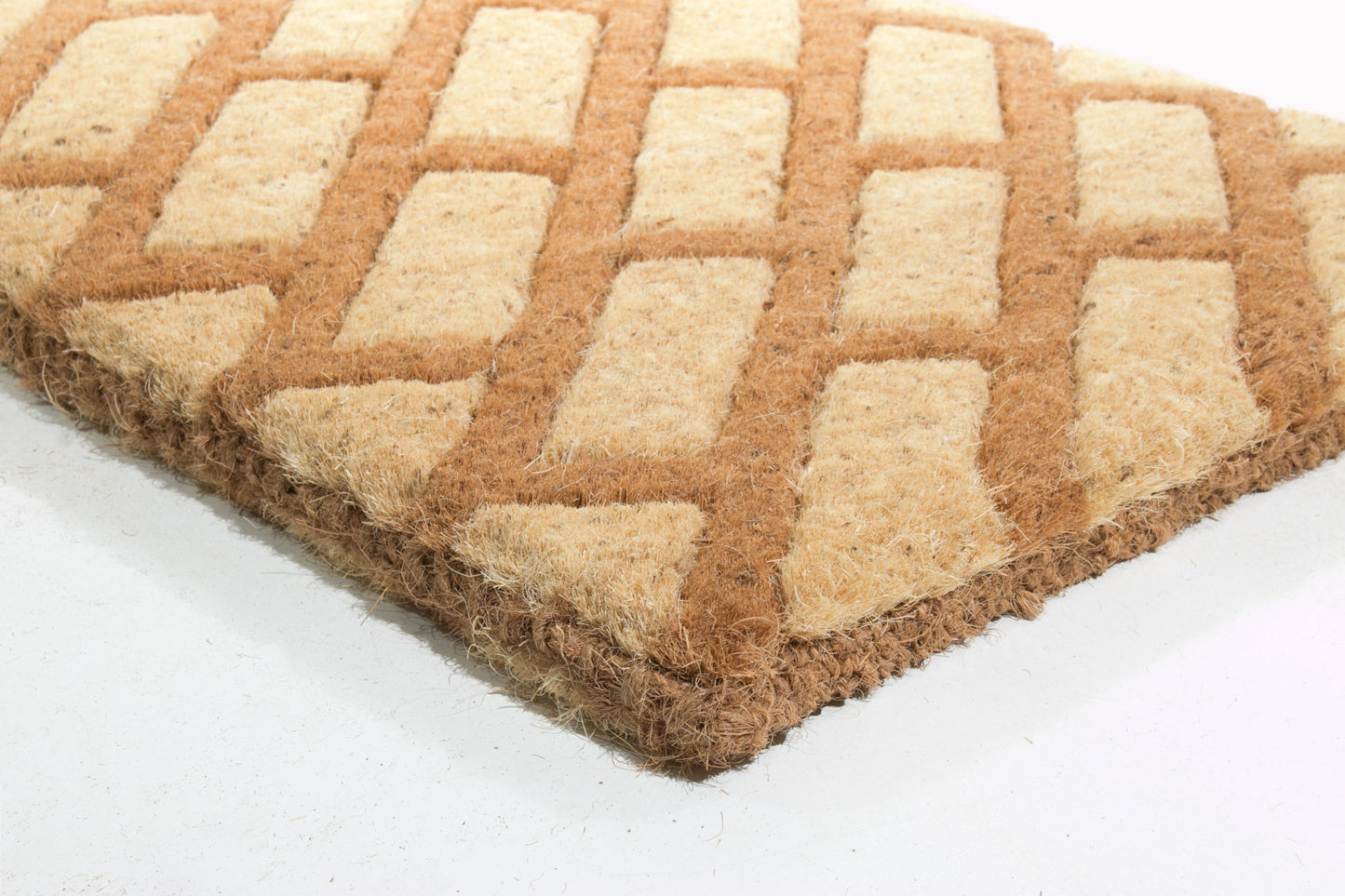 18" X 30" Brown Coir Outdoor Door Mat