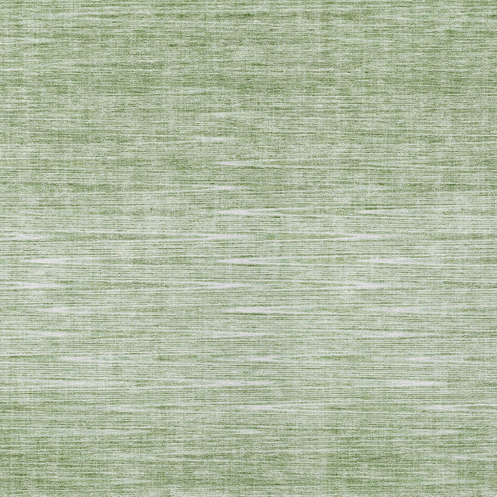 5' X 8' Artichoke Green And Green Abstract Washable Indoor Outdoor Area Rug