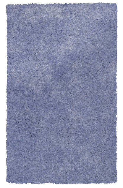 2' X 4' Purple Shag Hand Woven Area Rug