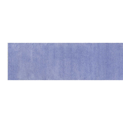 8' Purple Hand Woven Runner Rug