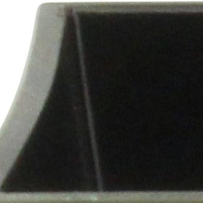 5" Silver Recycled Plastic Indoor Outdoor Square Pot Planter-3