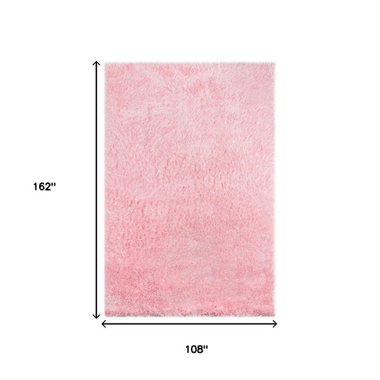 9' X 14' Pink Area Rug