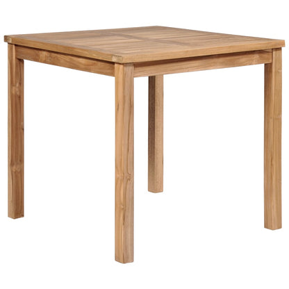 vidaXL Outdoor Dining Table Patio Table Garden Porch Furniture Solid Teak Wood
