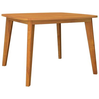 vidaXL Patio Table Outdoor Dining Table for Backyard Lawn Solid Wood Acacia