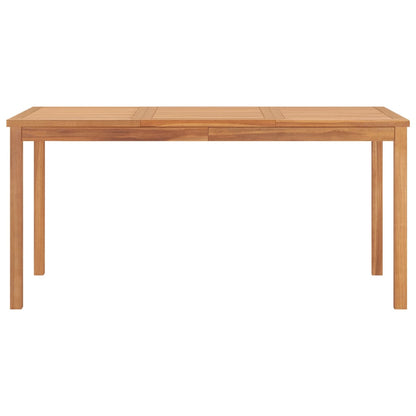 vidaXL Outdoor Dining Table Patio Table Garden Porch Furniture Solid Teak Wood