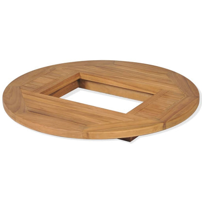 Beer Crate Tabletop Teak 27.6"